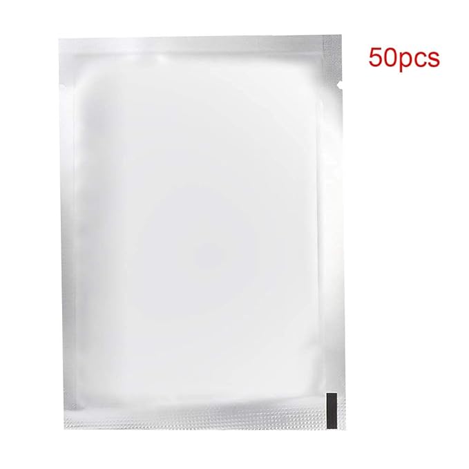 Under Eye Pads, 50 Pairs Eye Gel Pads, Eyelash Extension Pads for Eyelash Extensions Eye Mask Beauty Tool, Black