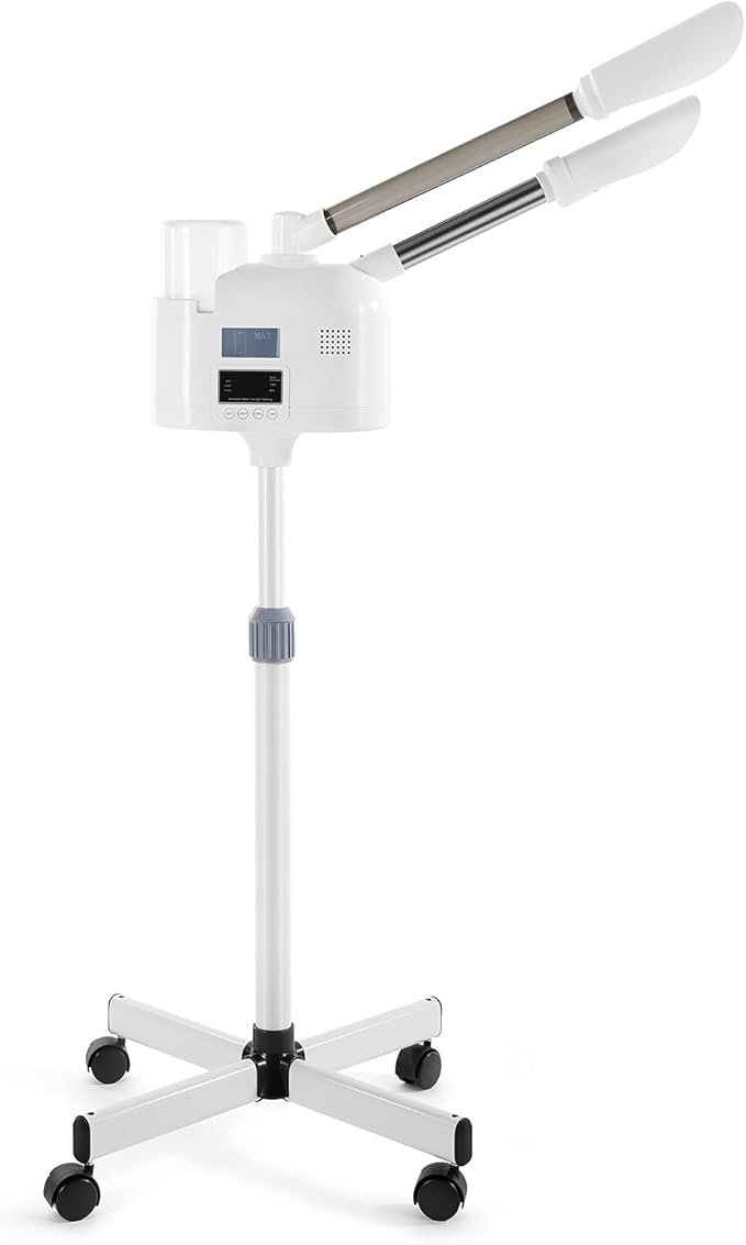 Professional 2 in 1 Facial Steamer Upgrade Esthetician Steamer with hot & Cold Nozzle Beauty Salon Spa