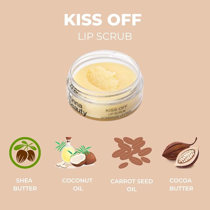 Rinna Beauty Kiss Off Lip Scrub, 0.53 oz
