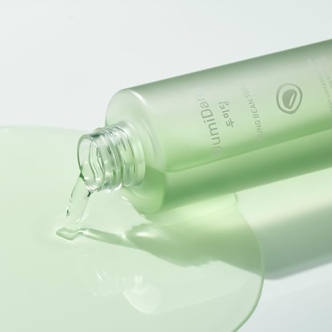 Mung Bean Essence Toner - Korean Traditional Vegan Skincare Formula, Hydrating and Detoxifying with Fermented Mung Bean Extract and 8 Bean Complex, 200mL | 6.75fl. oz., Green