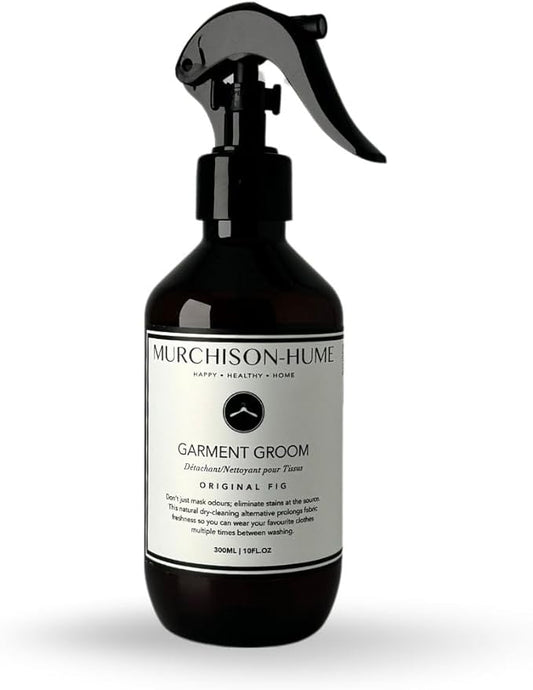 Murchison-Hume Garment Groom Fabric Freshener, Air Freshener, Odor Fighter, Laundry Treatment and Stain Remover, Original Fig