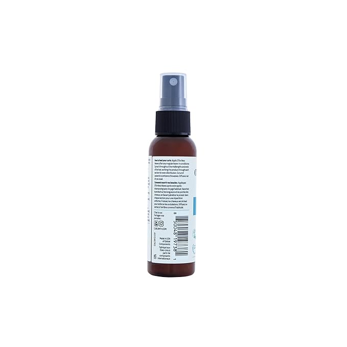 CURLSMITH - Effortless Waves Styling Spray, Lightweight and Moisturising, Reduce Frizz, Natural Look, For Wavy and Curly Hair, Vegan (59ml/2 fl oz) Trial or Travel Size
