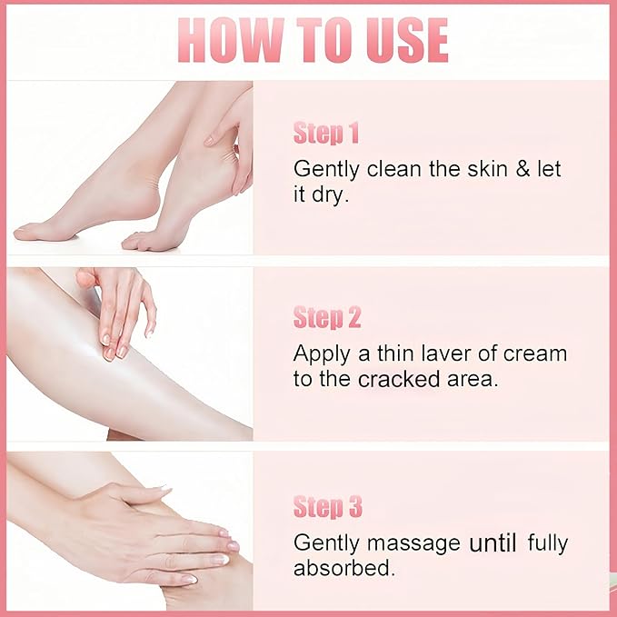 2Pcs Peach Extract Heel Balm Stick for Feet and Hands, Moisturizing Heel, Balmfor Dry Cracked Feet, Hydrating Stick for Foot & Hands, For Women & Men, Travel Size