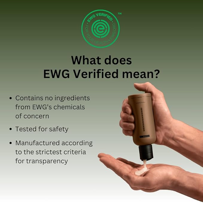 Men's Hair Gel - EWG Verified, Strong Hold, Matte Finish, Weightless Texture, Sandalwood Scent, Non-Toxic Clean Formula, Suitable for All Hair Types