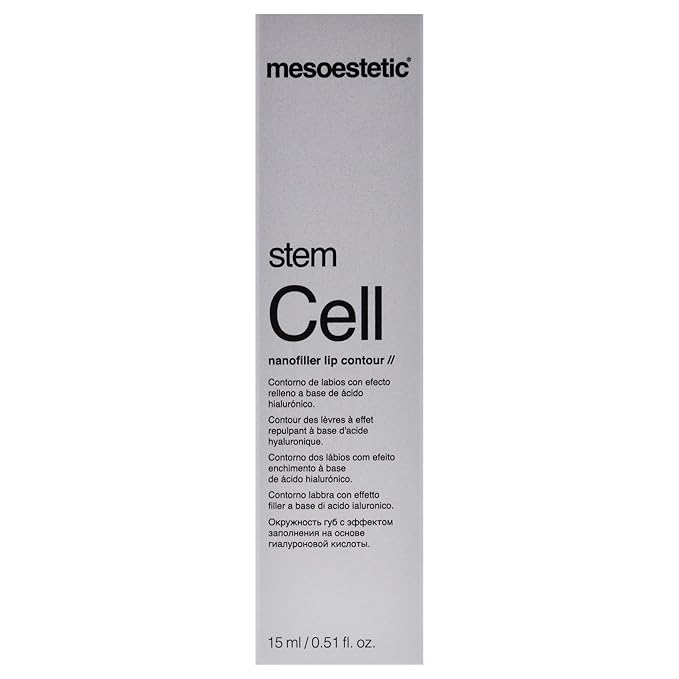 Mesoestetic Stem Cell Nanofiller Lip Contour for Unisex - 0.5 oz Cream