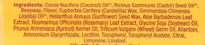 Alba Botanica Hawaiian Coconut Cream Lip Balm, 0.15 oz