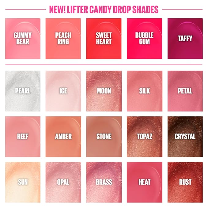 Maybelline Lifter Gloss, Hydrating Lip Gloss with Hyaluronic Acid, High Shine for Plumper Looking Lips, Copper, Terracotta Neutral, 0.18 Ounce