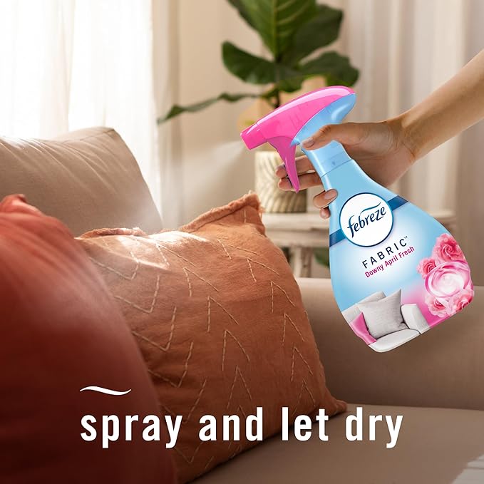 Febreze Odor-Fighting Fabric Refresher, Downy Calm and Downy April Fresh, 16.9oz, 2 pack