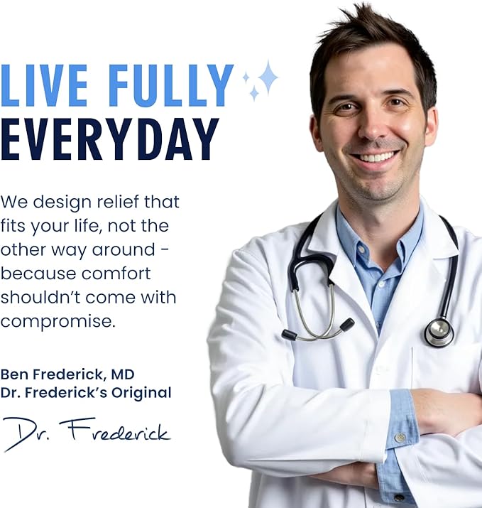 Dr. Frederick's Original Moisturizing Fuzzy Heel Socks - 2 Pairs - Cozy Gel-Lined Sleep Socks for Women & Men - Soothes Dry, Cracked Feet - Heel Repair - Blue Haven