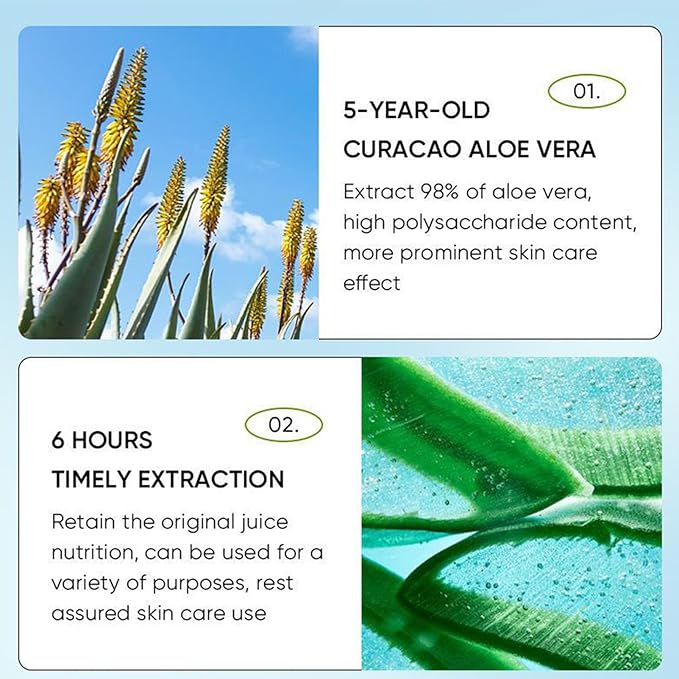 8Pcs Skin Care Products Set, Aloe Vera Skin Care Sets, Skin Care Gift Set for Women Girls, Skincare Routine Set, Face Care Kit with Cleanser, Mask, Toner, Serum, Lip Balm, Eye Cream, Moisturizer