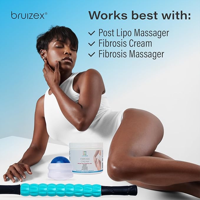 Lymphatic Drainage Massage Oil: Arnica and Coconut Oil for Manual Lymph Drainage & Post Surgery Recovery I for Liposuction, 360 Lipo, BBL,Tummy Tuck, Lymphedema, Lipedema, Lipo Foam, Massager I 2.0 oz