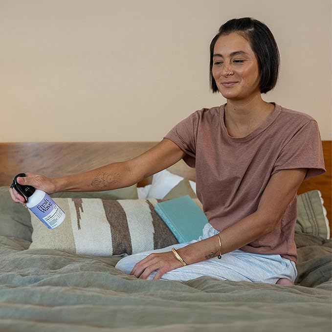 Fresh Wave Lavender Scent Odor Removing Spray, 8 fl. oz. | Pack of 2 | Odor Absorber for Home, Furniture, Fabrics & Trash | Safer Odor Relief