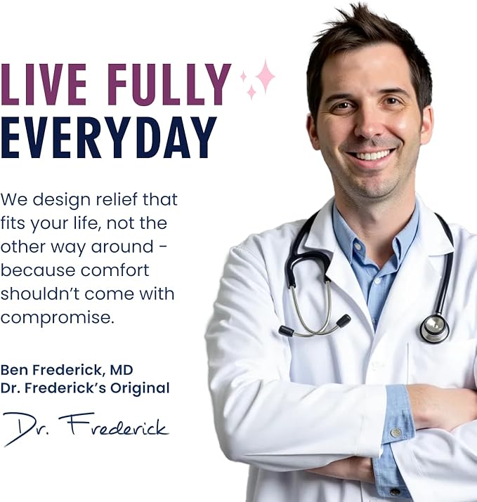 Dr. Frederick's Original Moisturizing Fuzzy Heel Socks - 2 Pairs - Cozy Gel-Lined Sleep Socks for Women & Men - Soothes Dry, Cracked Feet - Heel Repair - Relaxing Rose