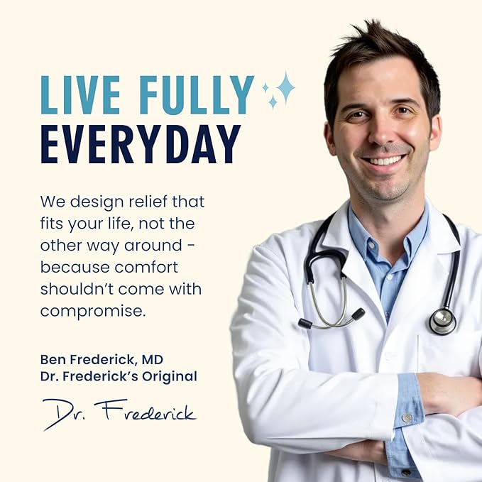 Dr. Frederick's Original Moisturizing Fuzzy Heel Socks - 2 Pairs - Cozy Gel-Lined Sleep Socks for Women & Men - Soothes Dry, Cracked Feet - Heel Repair - Variety Pack