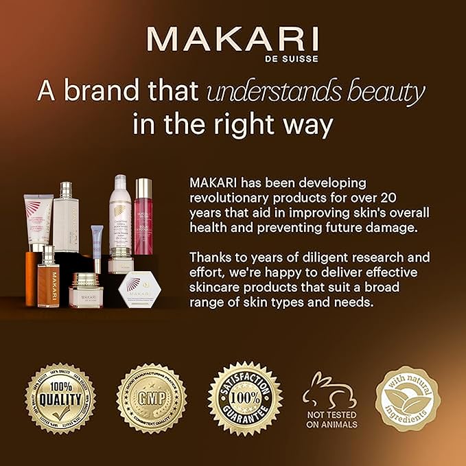 MAKARI Retinol Eye Cream - Collagen Boosting Formula for Fine Lines & Wrinkles | Rice Water, Soybean Seed Oil, Vitamin E | Reduce Puffiness, Firm Skin