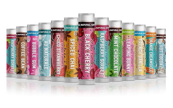 Crazy Rumors Brew Lip Balm Tube 0.15 oz, Orange Bergamot