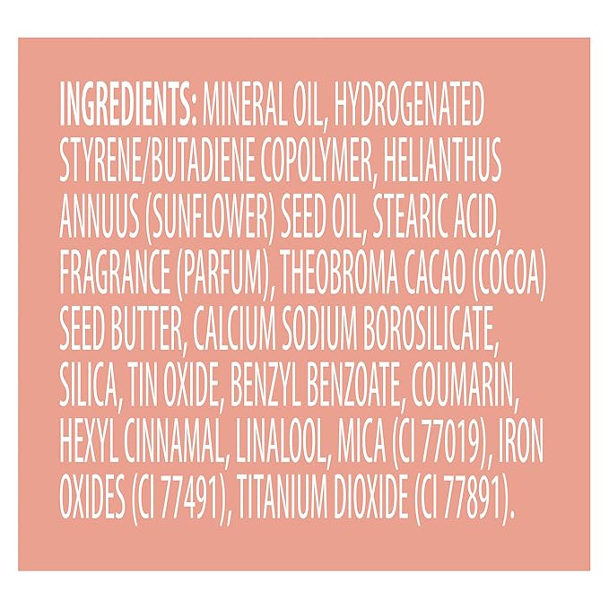 Vaseline Glazed and Glisten Sunlit Glow Body Gel Oil Vanilla Cocoa Shimmering with Ultra-Hydrating Lipids and 100% Pure Cocoa Butter, 6.8 Oz