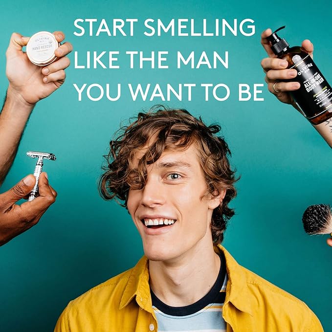 Barrel and Oak - All-In-One Body Wash, Men's Body Wash, Men's Soap for Hair, Face, & Body, Refreshing & Balanced Cleanser, Oil-Based(Black Oak, 16 oz)