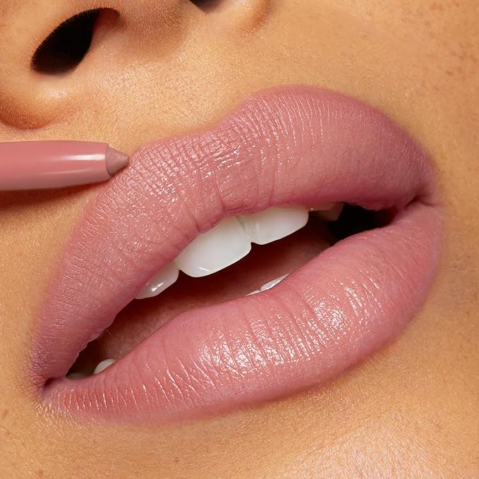 ColourPop So Juicy Plumping Lip Liner with Peptides - Long Lasting Lip Liner for Visibly Plumped & Shaped Lips - Enriched with Smoothing Ceramides & Peppermint - Love That (0.01 oz)