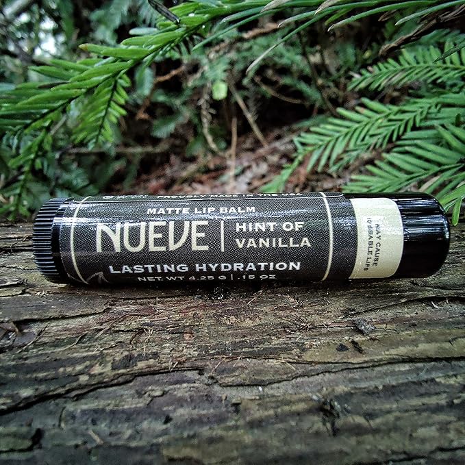 Lip Balm, Long-Lasting, Moisturizing Formula, Nourishing Lip Care, 100% Natural, Hint of Vanilla, Matte Finish (3)