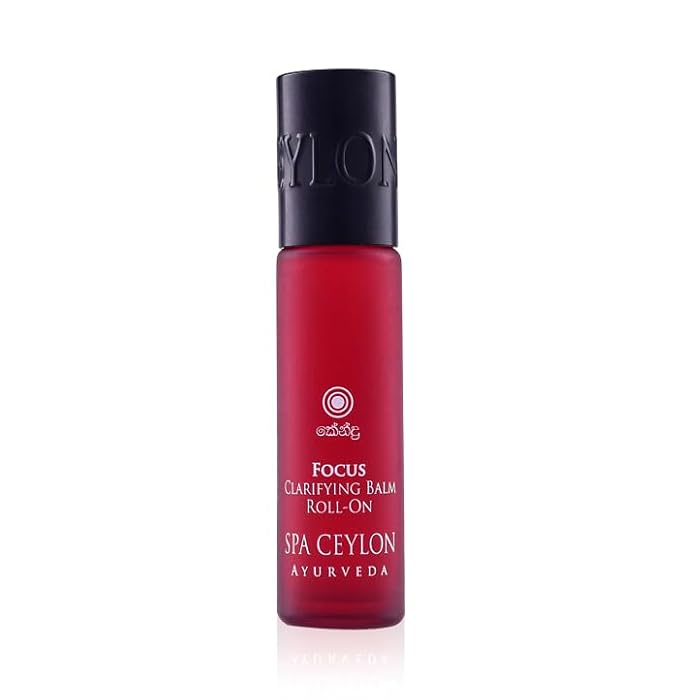 SPA CEYLON Focus Clarifying Balm Roll-On | for All Skin Types | Roll-On Applicator | Cruelty-Free