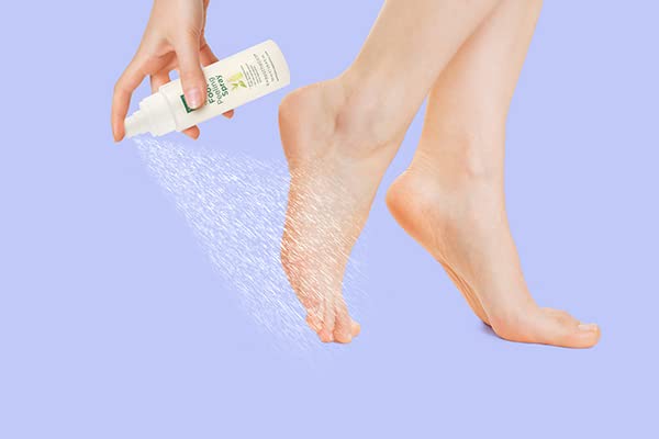 Earth Therapeutics Tea Tree Foot Peeling Spray – Convenient Spray for Buffing Away Calluses – Soothing Botanicals with Australian Tea Tree Oil – Exfoliate Dry Rough Skin