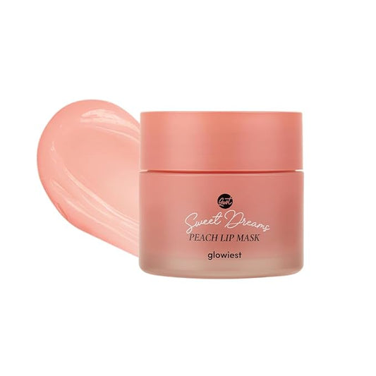 Sweet Dreams Lip Mask: Nourishing, Plumping and Hydrating Lip Sleeping Mask | Hyaluronic Acids+Vitamin C+Shea Butter+Antioxidants | Peach