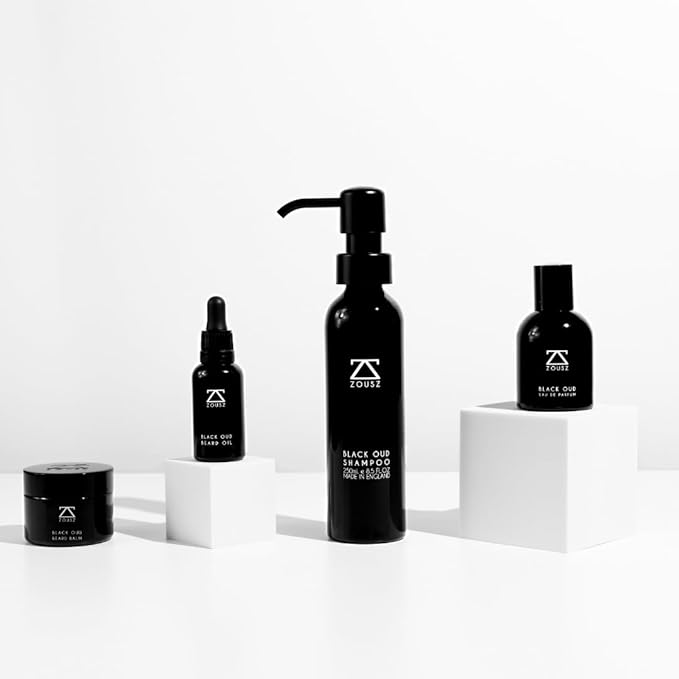 Black Oud Beard Balm for Men Gift Box - Premium Balm/Conditioner/Softener | The Ultimate Beard Care Kit Gift Set for Men, 50mL