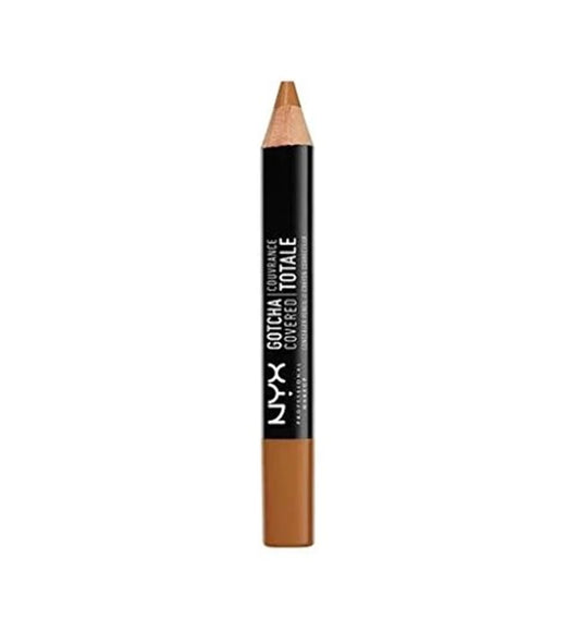 NYX Professional Makeup Gotcha Covered Concealer Pen, Mahogany, 0.04 Ounce