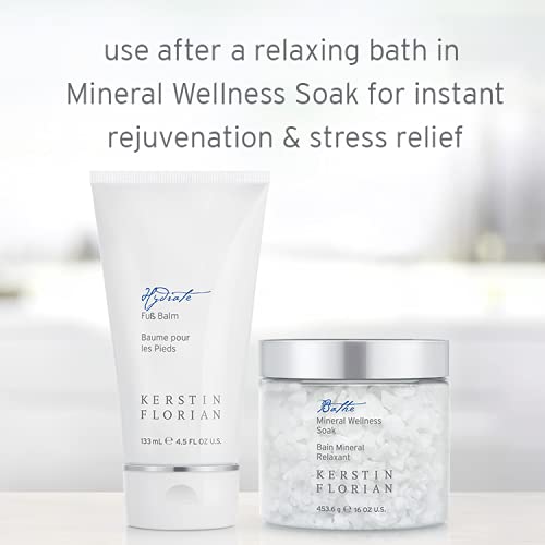 Kerstin Florian Fub Balm | Deep Moisture Soothing Foot and Body Cream with Menthol | Rosemary and Lavender (4.5 fl oz)