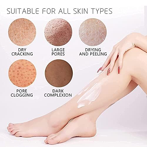 Pedicure Kit Foot Soak Set: Bubble Salt, Sugar Scrub, Massage Mask, Massage Lotion in a Box, 4 Step Foot Spa Kit for Dry Feet,Tired Feet (1 Set Golden Petals)