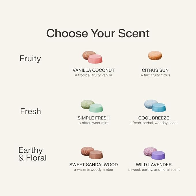 The Earthling Co. Shampoo & Conditioner Bar Set - Promote Hair Growth, Strengthen & Volumize All Types - Paraben & Sulfate Free Formula With Natural Ingredients for Dry Hair (Citrus Sun)