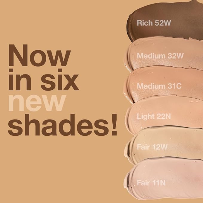 Palladio Full-Coverage Color Correction CC Cream, Oil-Free with Peptides & Vitamin C, Best for Correcting Redness and Uneven Skin Tone, Buildable Foundation Coverage (Med 32W)