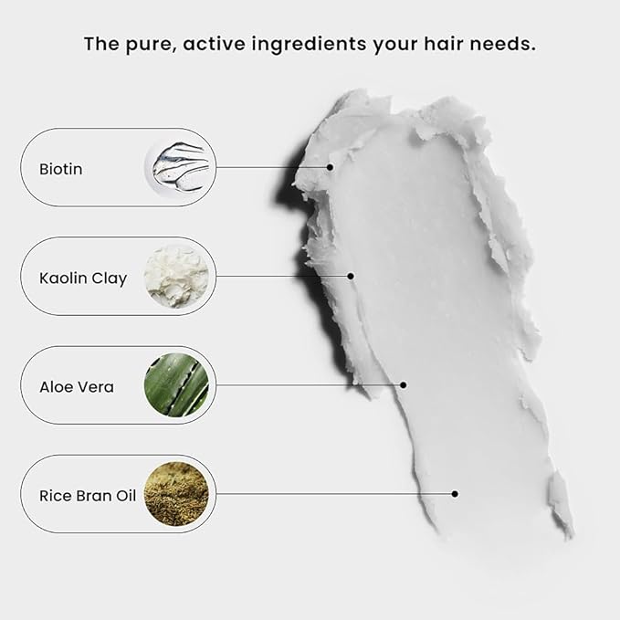 Forte Series Chrome Clay – Strong Hold Hair for Men | Matte Finish, Volumizing & Texture Enhancing | Kaolin, Biotin & Aloe Vera | Lightweight, Reworkable & Easy Wash-Out | 2.5oz