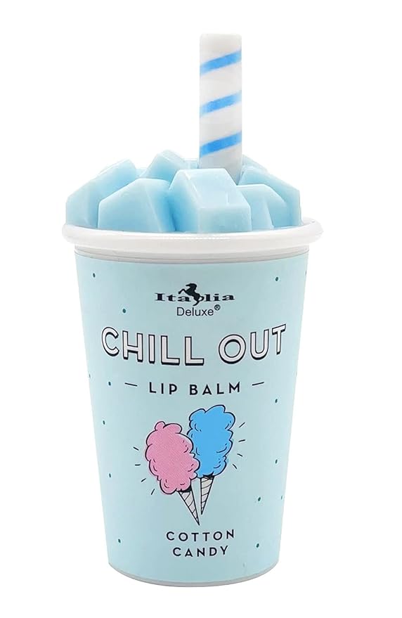 Chill Out Lip Balm 6 Piece Set - Caramel Macchiato, Pina Colada, Cotton Candy, Strawberries n' Cream, Very Berry, Matcha Milk Tea