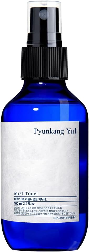 Pyunkang Yul Facial Mist Toner 3.4 Fl. Oz - Face Moisturizer Skin Care Korean Spray Toner for Oily and Combination Skin Types - Astringent for Face Certified as a Zero-Irritation - Watery Texture
