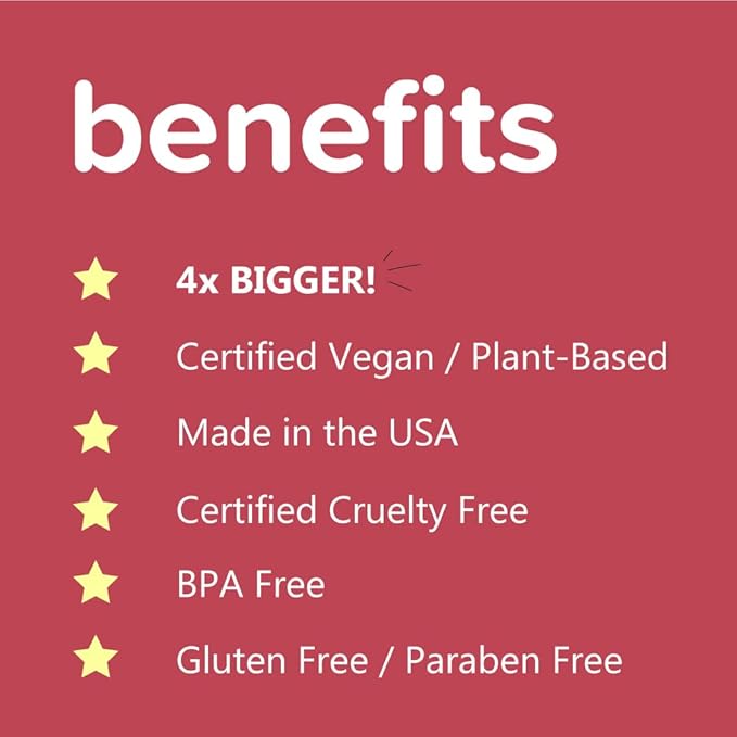 Crazy Rumors Biggie Cherry Cola Flavored All Natural, Plant Based Lip Balm to Moisturize and Nourish your Lips - Cherry Cola Biggie Tube 0.6 oz (4x Larger than standard 0.15 oz lip balm)