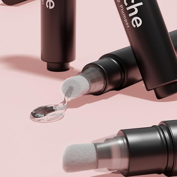 Smooche Hyaluronic Acid Lip Plumper - Hydrating & Volumizing Gloss for Soft, Smooth Lips - Natural Shine & Fine Line Reduction - Cruelty-Free Lip Care