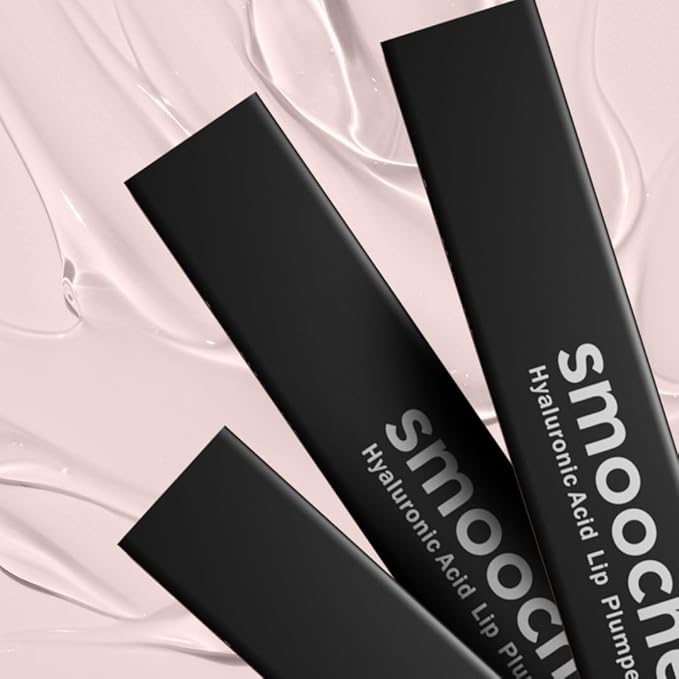 Smooche Hyaluronic Acid Lip Plumper - Hydrating & Volumizing Gloss for Soft, Smooth Lips - Natural Shine & Fine Line Reduction - Cruelty-Free Lip Care