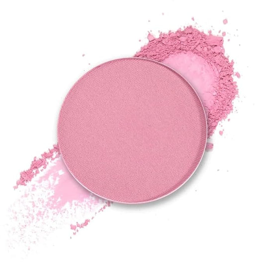Besame Cosmetics - Touch of Pink Blush Refill, Pressed Powder Travel Compact Blush Refill