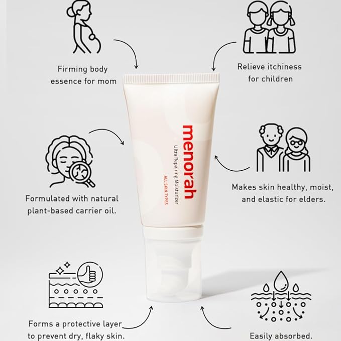 menorah skincare - Ultra Repairing Moisturizer Set, Lightweight, Wrinkle Cream, Skincare Set, Face Moisturizer Kits