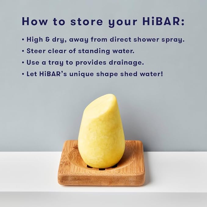 HiBAR - Soothe Shampoo & Conditioner Set - For Dry, Itchy, Flaky Scalps - Improves Scalp Health - Willow Bark Extract & Salicylic Acid - Plastic, Soap, Paraben & Sulfate-Free -Color Safe -2 Solid Bars