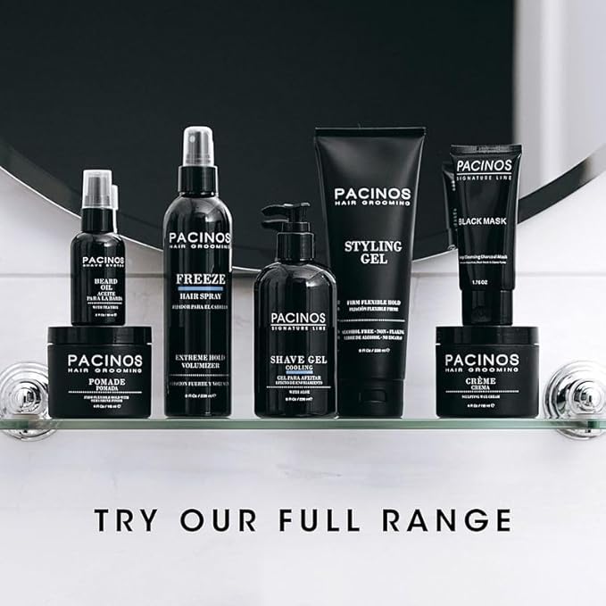 Pacinos Creme Hair Sculpting Wax Cream - Water Soluble Medium Shine Styling Cream