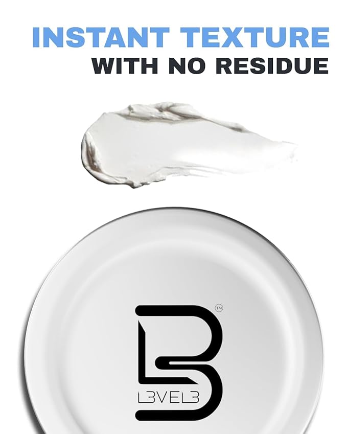 L3 Level 3 Matte Putty - Grooming Hair Product for Women and Men - Hair Texturizing Putty with Matte Finish