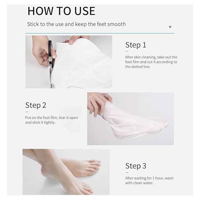 6Pairs Hand Foot Peel Mask Set, Foot Peeling Mask for Dry Cracked Foot Care Hydrating, Foot Peel Exfoliating Feet Peeling Masks 4pcs + hand peel masks, for Women Remove Dead Skin Hand Foot Masks