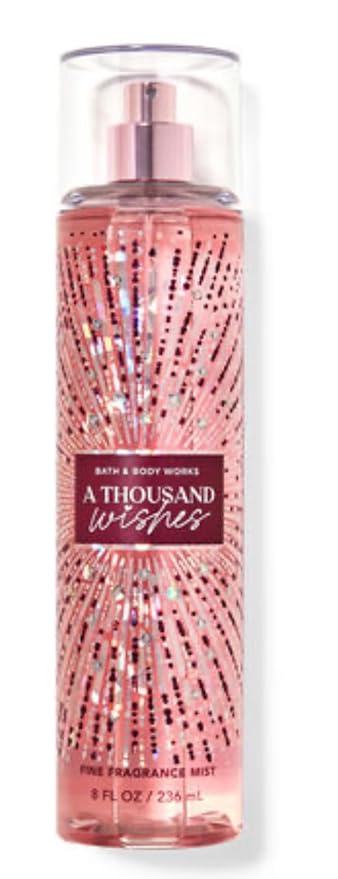 White Barn - Bath and Body Works - Gift Set 2 Piece Bundle - with Gift Bag HELLO GORGEOUS (A Thousand Wishes)