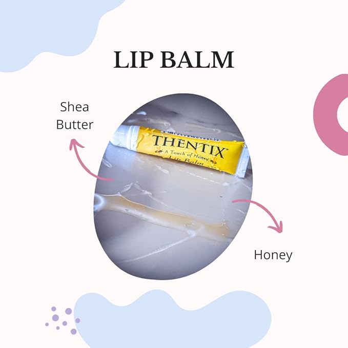 Lip Balm, 10ml (.35oz) - Hydrating & Soothing, Made with Beeswax