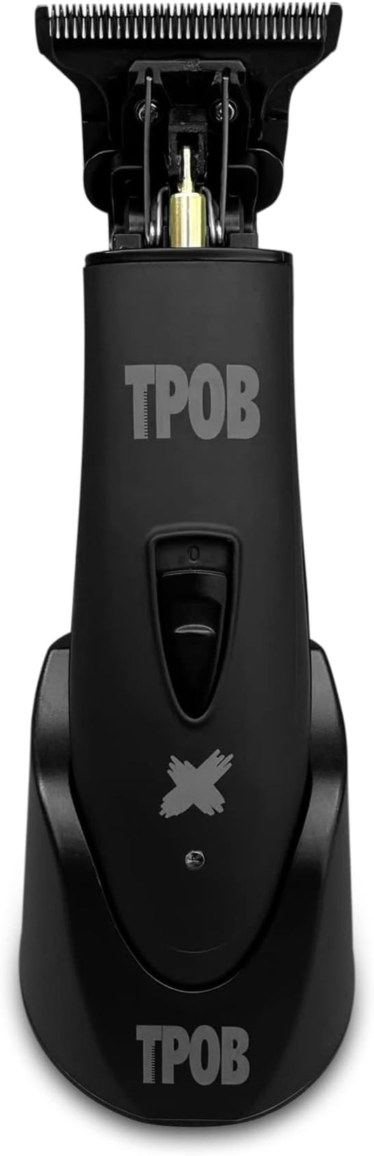 TPOB Ghost X Beard Trimmer Hair Clippers for Men, Professional Hair T-Blade Trimmer Cordless Rechargeable Edgers Clippers Electric Beard Shaver (Ghost X Blackout)