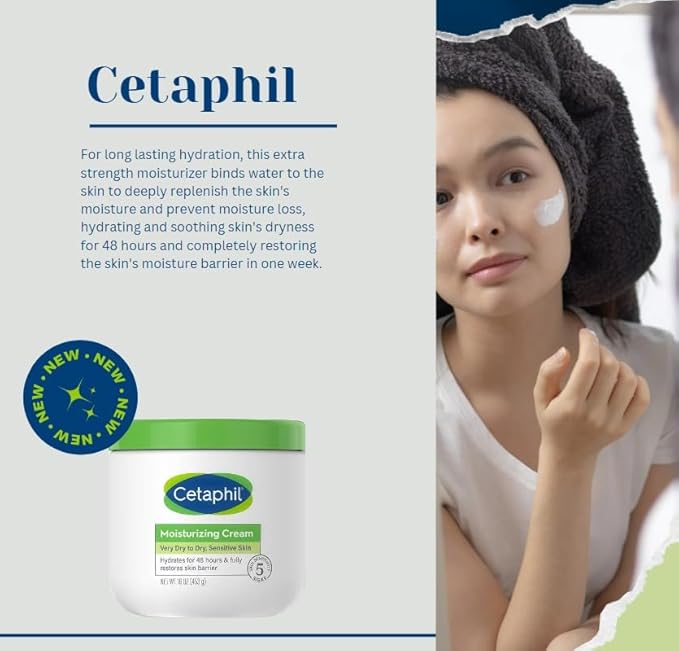 'Cetaphil' Hydrating Moisturizing Cream | The 'Ordinary' Hyaluronic Acid 1 oz. | Cleansing Gel 4 oz.