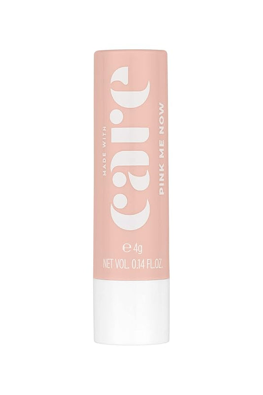 PINK ME NOW, Exfoliating Rosy Lip Balm, Daily Natural Lip Balm with 3-in-1 Action, (4g)